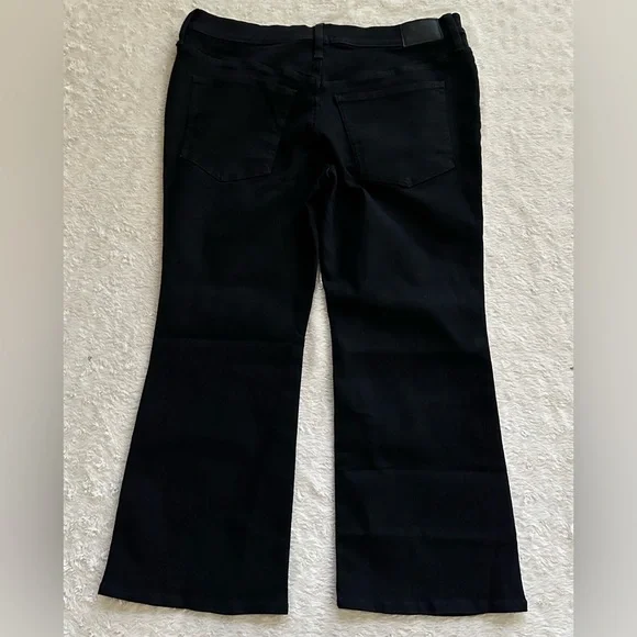 NWT Madewell Mid-rise Stretch Black Jeans // 33P - Picture 6 of 14